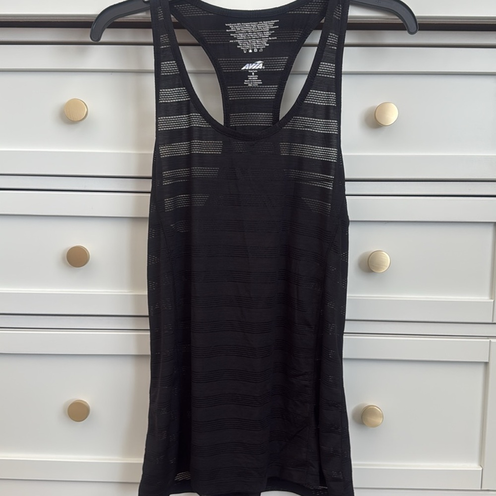 AVIA racerback sheer tank top - Picture 3 of 4